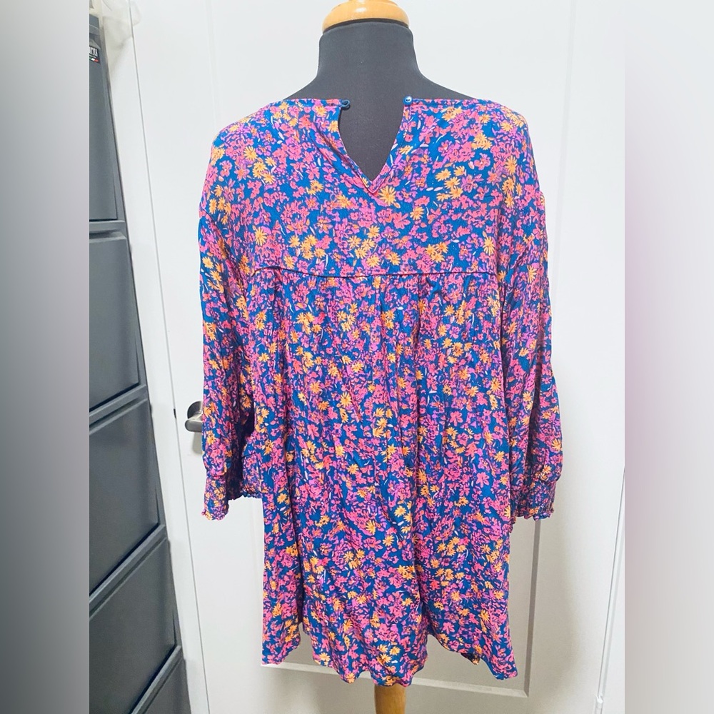 Top Bohemian style gathered floral - Picture 4 of 4